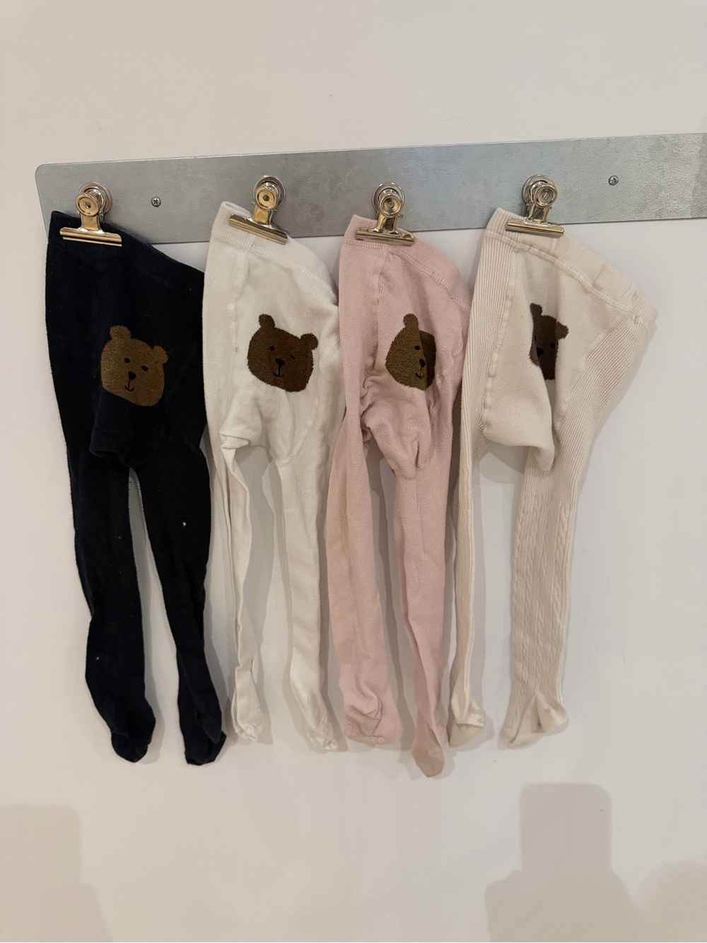 Gap kids bear bum tights - size 4-5